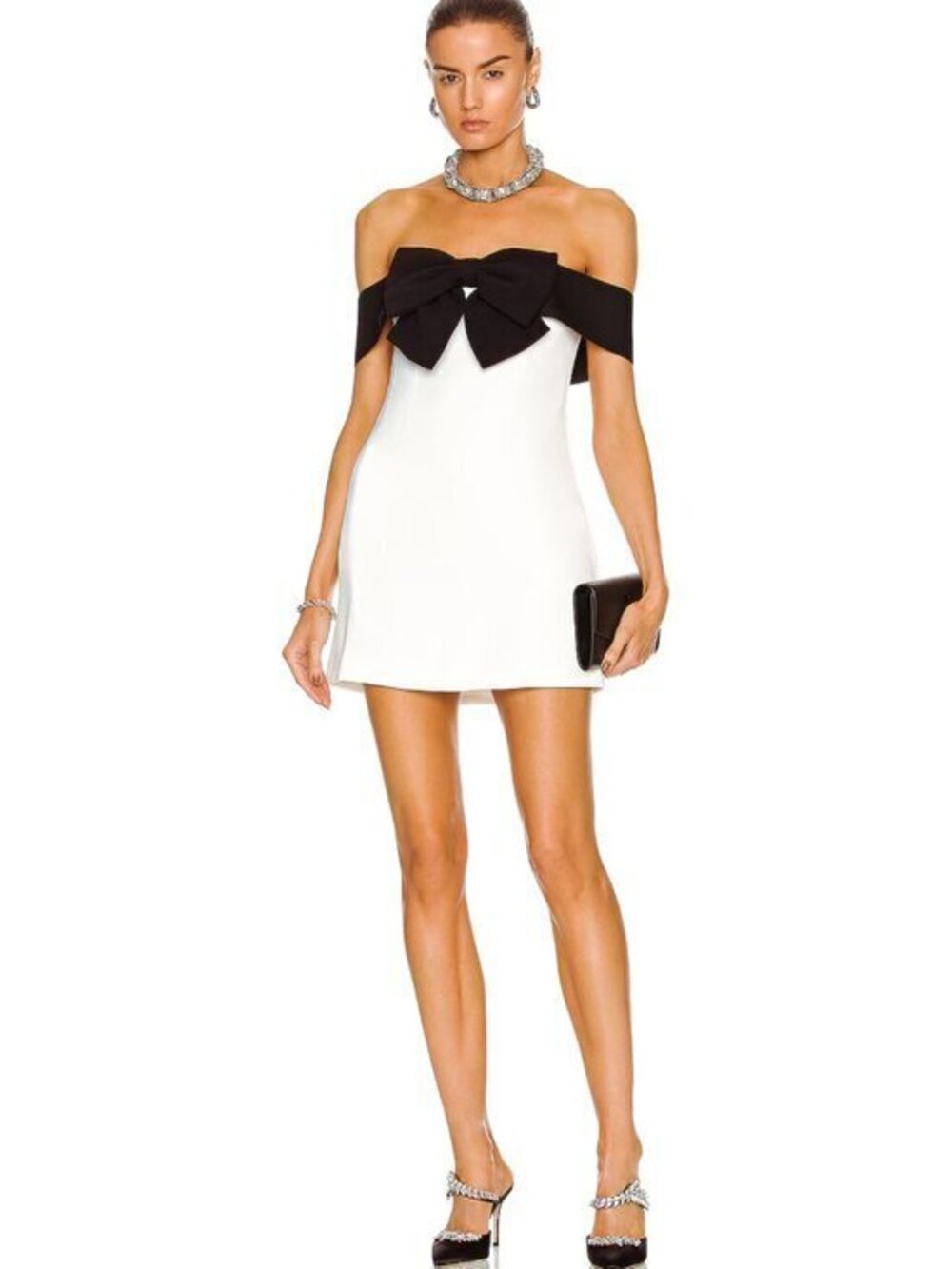 Self Portrait Off Shoulder Bow Dress 2 $385